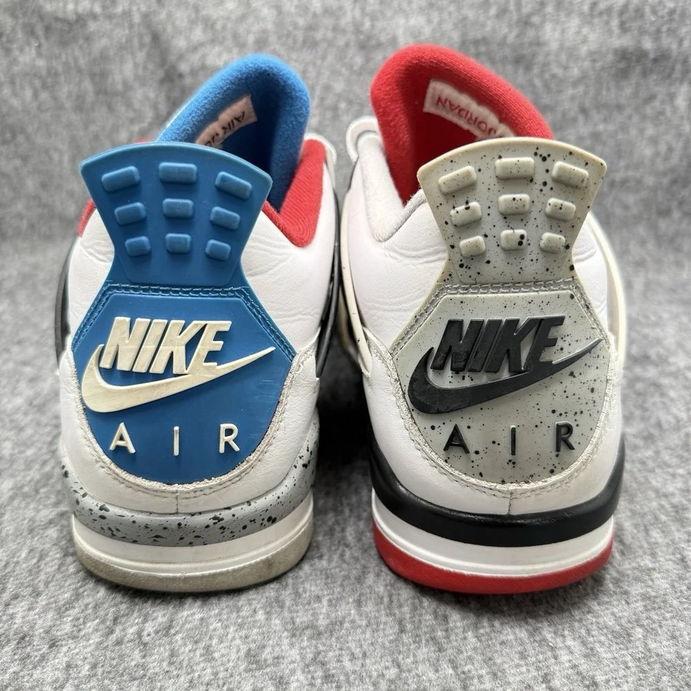 Air Jordan 4 Retro SE What The 4 Mens‎ 10.5 White Military Blue CI1184-146